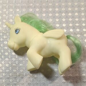 Magical Unicorn Doll with Green Mane